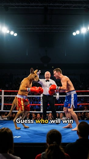 Kangaroo Boxing With a Human—Quick, Clean, and Too Funny to Miss