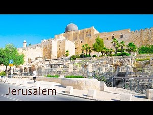 JERUSALEM. AROUND THE OLD CITY. Morning Walk Along the Walls