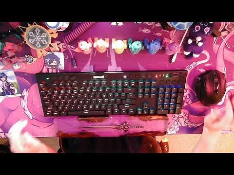 Redragon HORUS K618 Ultra-slim Wireless Mechanical Keyboard On-board Macro Tutorial