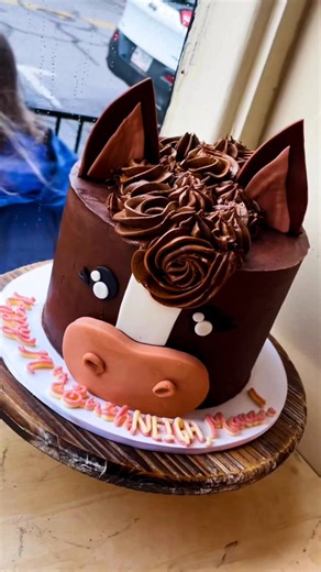 Cakeitecture Bakery on Instagram: "🐴✨ Saddle up for the sweetest ride! This horse-themed birthday cake is galloping its way into hearts at Cakeitecture Bakery! From the wild mane to the sweet birth-neigh wishes it's the perfect treat for your equestrian-loving birthday star. 🎂🎉Come on down to Opelika and let us make your next celebration a masterpiece. 🏇💖#Cakeitecture #BirthdayCakeGoals #HorseCake #EquestrianParty #CakeArt #BakingCommunity #AlabamaBakers #CakeDecorating #CustomCakes #SweetC