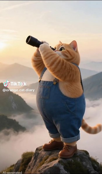 Orange Cat Diary on TikTok