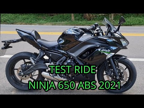 TEST RIDE KAWASAKI NINJA 650 ABS 2021 - COMPLETO - Durvalcareca