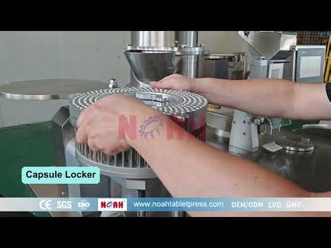 JTJ-IP Semi-automatic Capsule Filling Machine: Full Operation Demo