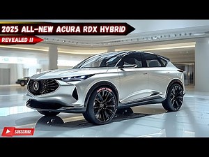 All-New 2025 Acura RDX Hybrid Revealed: Where Hybrid Power Meets Luxury!