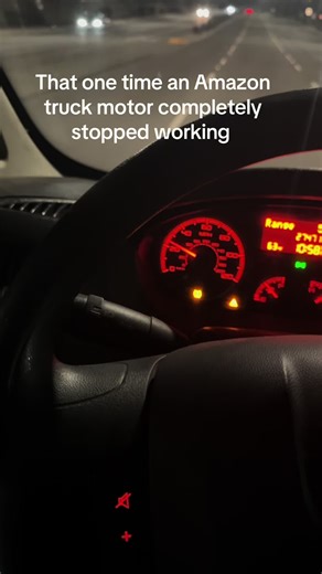 THAT ONE TIME THE AMAZON VAN MOTOR SIEZED while I was driving 🦧 #MotorFailure #Wtf #Explore