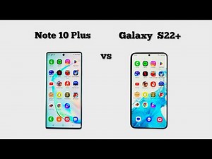 Samsung S22 Plus vs Note 10 Plus in 2025 | Speed Test