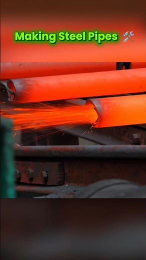 How Seamless Steel Pipes Are Made Inside Giant Factories