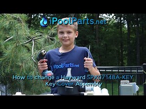 How to change a Hayward SPX0714BA-KEY Key Cover Assembly