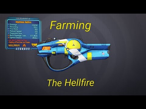 Borderlands 2: Fast and Easy Farm - Hellfire (Legendary Maliwan SMG)