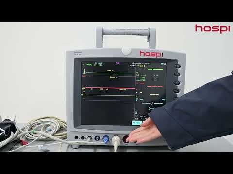 G3D 12.1″ Multi Parameter ICU Patient Monitor For Hospital