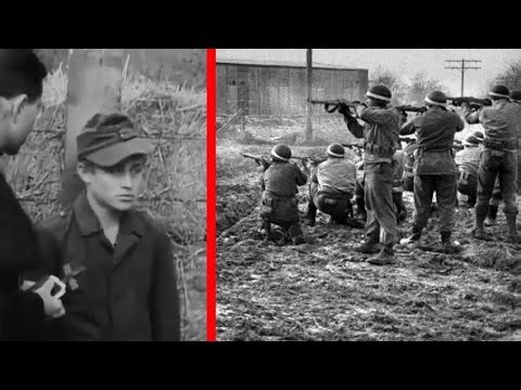 REAL FOOTAGE - The Execution of josef wende Hitler's wartime Spy