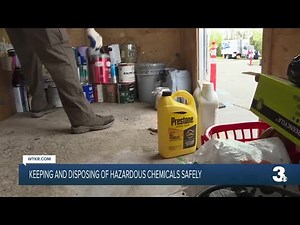 Keeping and disposing of hazardous chemicals safely