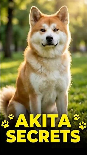 3 things you didn’t know about Japanese Akitas 🐾