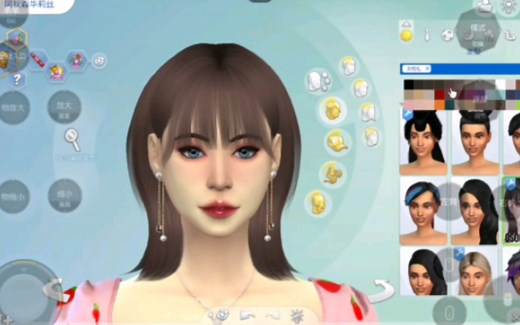 模拟人生4手机版教程，手机玩sims4，感觉并没有pc端好玩