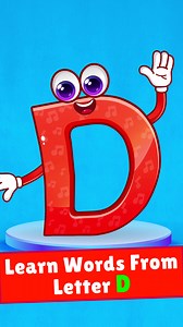 A to Z Learning Series Ep. 4: Letter D! 🅳🐶 Dive into the delightful world of D! 🎉 Fun flashcards and colorful animations make learning the letter D exciting and easy for kids! 🎨💛 🎥 Tap ❤️ and follow to discover every letter with us! #LetterD #ABC #abcforkids #learnabc #alphabets #learnenglish #curiouskids #prek #preschool #kindergarden #preschoolactivities #kids #education #montessori #earlylearning #school #daycare #learningthroughplay #toddler #earlvchildhoodeducation #learning #homescho