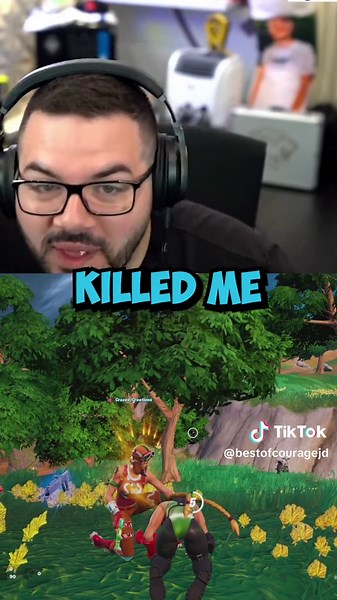 Still can’t believe this happened to Jack 😂 Most of what I upload is newer content but I’m down for the occasional throwback ☺️ #couragejd #ogfortnite #wholesomefortnitemoments #gaming