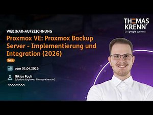 Proxmox Backup Server: Implementierung und Integration (2026)