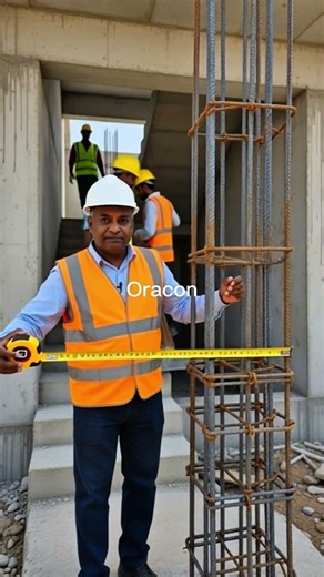 Column Lapping Explained Clearly On Site #buildingconstruction #civilengineering