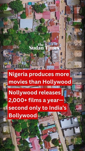 Nigeria produces more movies than Hollywood. :clapper: With 2,000 films released every year, Nollywood is the second-largest film industry in the world, right after India’s Bollywood. #Nollywood #Nigeria #AfricaFacts #DidYouKnow #AfricanCreativity #GlobalCinema #AfricaRising | The Sudan Times