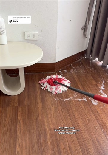 Replying to @Rain-BESTSELLER The imported mahogany mop soap is by far my favorite! #mopsoap #tiktokshop #cleanwithme #cleaning #cleaningtiktok @R&W Co.