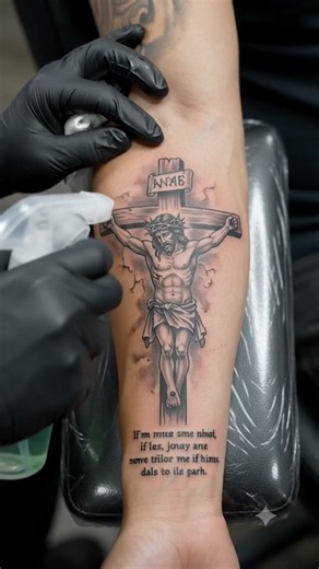 Jesus tattoo #jesustattoo #jesuslovesyou #jesuschrist #crucifixion #jesussaves