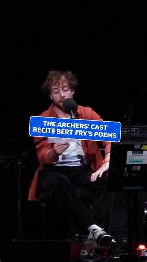 15K views · 168 reactions | A sneak peek ahead of tonight’s Archers Podcast coming to you from the Contains Strong Language Festival in Bradford. Here we see some of the Archers’ cast reciting some of Bert Fry’s poetry. The Archers Podcast | Listen on BBC Sounds | BBC Radio 4 | Facebook