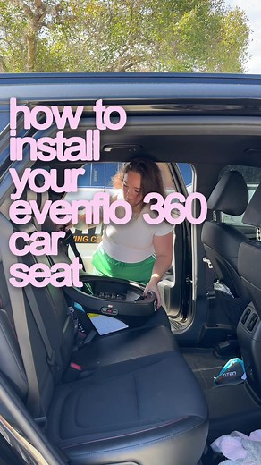 How to Install the Evenflo Baby 360 Car Seat