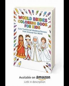 Relaxing Marker Coloring 🎨 Indian Bride | Kids Book