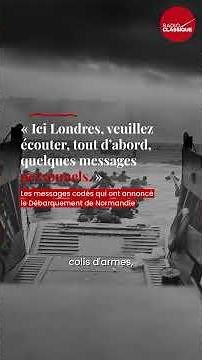 📻 Connaissez-vous les messages codés annonçant le débarquement ? #ww2 #débarquement