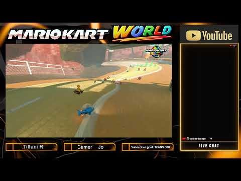 Playing Mario Kart World