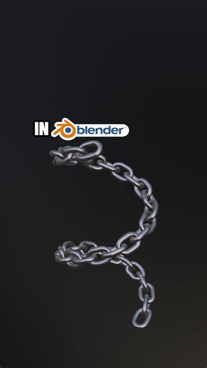 Creating a Chain in Blender 3D