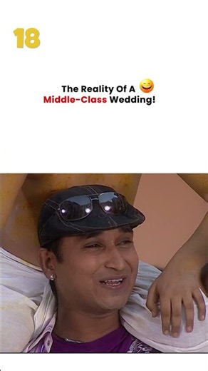 The Reality Of A Middle Class Wedding! #tmkoc #funny #jethalal #daya #shortsfeed