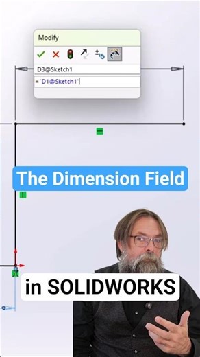 The Dimension Field in SOLIDWORKS: CADvice of the Week 38