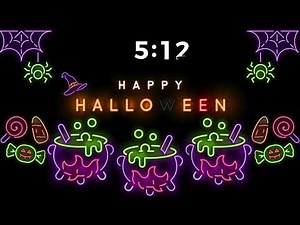 🎃 10 Minute Count Down Halloween Timer with Spooky Music ⏰👻