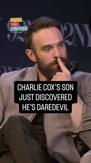 Charlie Cox's son just discovered his father is Daredevil