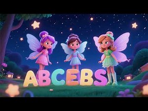 Fairy ABCs Under the Stars ✨🧚‍♀️ | Magical Alphabet Song for Kids | A–Z Learning