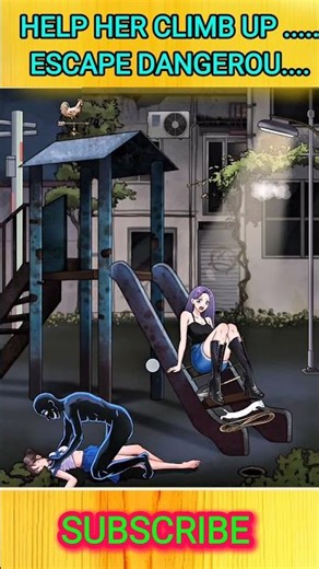 #HorrorPuzzle Help Her Escape The Dangerous Night 👻🔥 | Scary Brain Escape Challenge