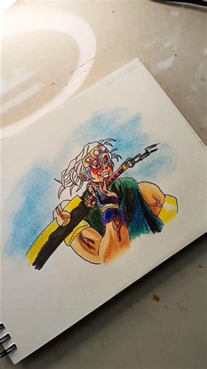 [ASMR]Drawing your🤨fav anime ✨ #art #anime #sketch #short #trending 🔥