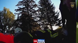 Divím se, že to strojvedoucí přežil. Hasiči ukázali unikátní záběry z vlakové nehody v Kdyni