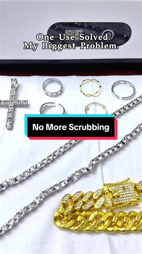 Compact Ultrasonic Cleaner Blasts Stubborn Grime Off Glasses, Jewelry & Watch Parts Fast! #StubbornGrimeGone #GlassesDeepClean #JewelrySparkleHack #WatchPartCare #FastCleaningTool