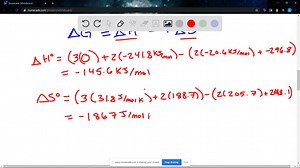 SOLVED:Sulfur dioxide in the effluent gases from coal-burning electric power plants is one of the principal causes of acid rain. One method for reducing SO2 emissions involves partial conversion of SO2 to H2  S, followed by catalytic conversion of the H2  S and the remaining SO2 to elemental sulfur: 2 H2  S(g)+SO2(g) →3  S(s)+2 H2 O(g) Using the data in Appendix B, calculate ΔG^∘, and show that this reaction is spontaneous at 25^∘ C. Why does this reaction become nonspontancous at high temperatu