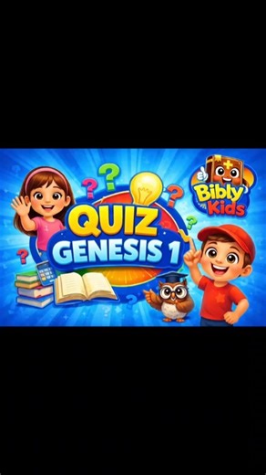 Genesis Chapter 1 Quiz | Part 1 | Bible Quiz | Creation Day 1–3