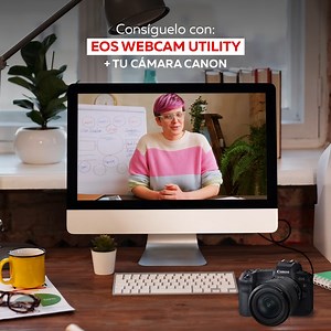 244K views · 25 reactions | Con EOS Webcam Utility destacarás en tus Masterclass . Utiliza tu cámara Canon para que tus transmisiones sean de la mejor calidad. 勞 Descarga y utiliza gratuitamente EOS Webcam Utility y muéstrate al mundo. 朗 | Canon | Facebook