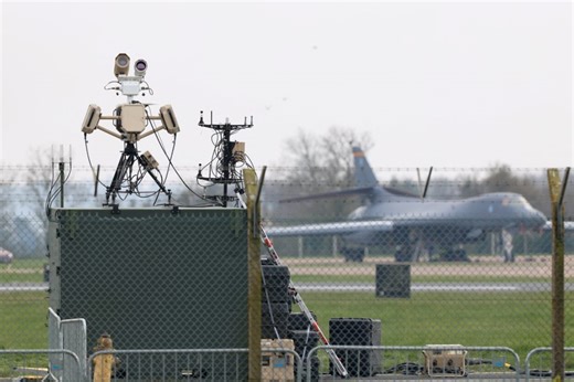 Drone swarms over key U.S. military bases raise concerns