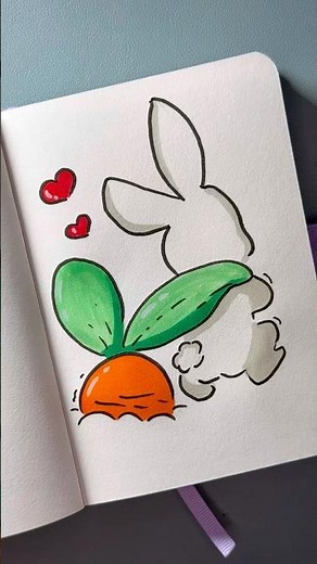 Draw This Adorable Bunny 🐰✨ | Super Easy Easter Art