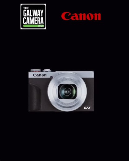 THE GALWAY CAMERA SHOP | Back in Stock!!!! The Canon G7X mkiii Offering multimedia fluency within a compact design, the black Canon PowerShot G7 X Mark III is a... | Instagram