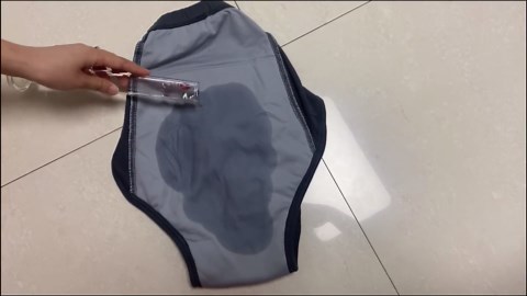 Men's Washable Incontinence Shorts Open Underwear Adults Patient Reusable Breathable Pant Diapers for Adults Prostate 500ml (XX-Large, Grey)