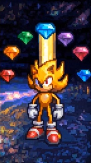 Sonic Transforms Into Hyper Sonic! ⚡🔥 (16-bit Epic Power Surge)