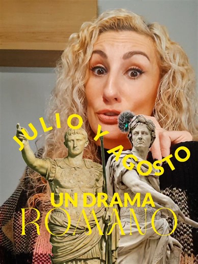 JULIO Y AGOSTO, UN DRAMA ROMANO ¿Alguna vez te has preguntado por qué Julio y agosto tienen 31 días? O ¿por qué se llaman así? Pues hoy te cuento el chismecito. #datoscuriosos #juliocésar #augusto #calendario #imperioromano