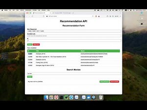 BERT4Rec - Sequential Movie Recommender System - Demo Video